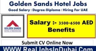 Golden Sand Hotel Jobs In Dubai