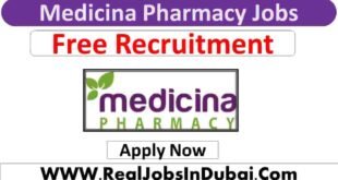 Medicina Pharmacy Jobs In Dubai