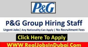 P&G Careers Dubai Jobs