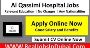 Al Qassimi Hospital Jobs In Dubai