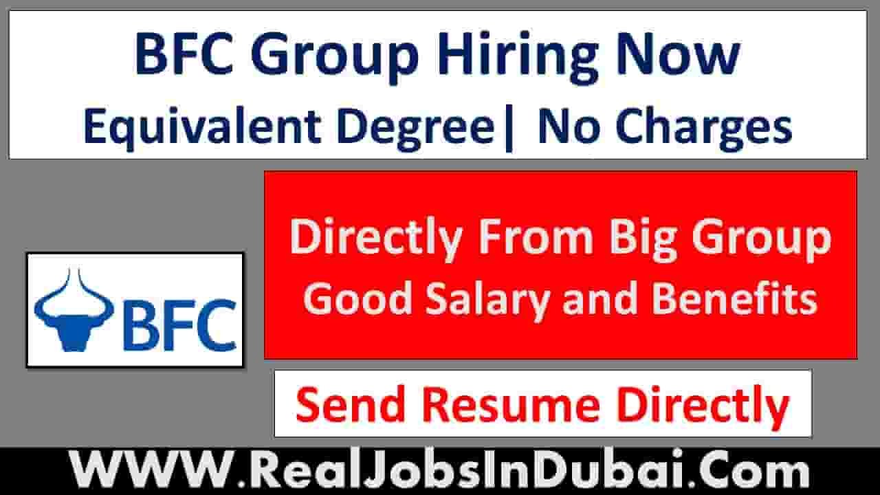 BFC Careers Bahrain Jobs