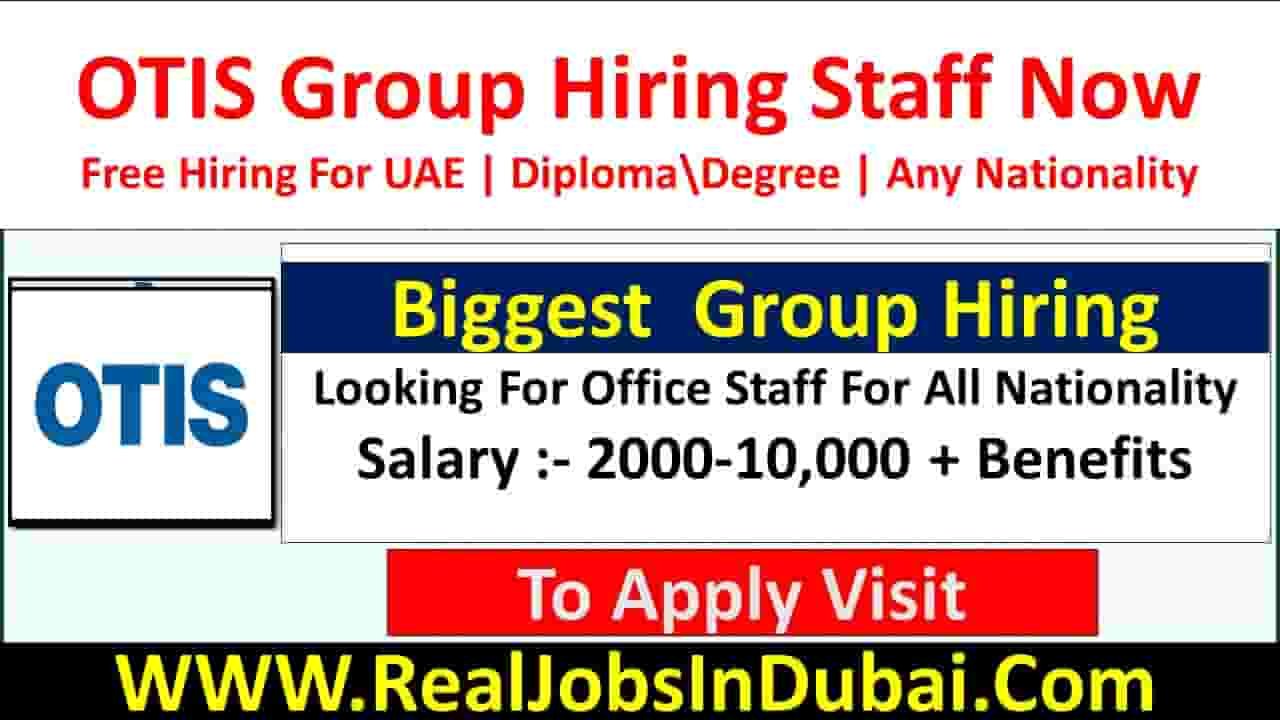 Jobs Vacancies Available Now In OTIS Group UAE 2024 RealJobs
