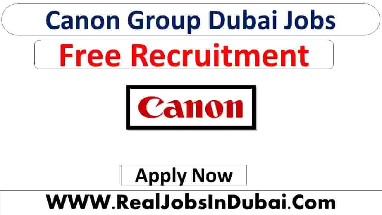 Canon Careers Dubai Jobs