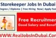 Storekeeper Jobs In dubai