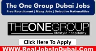 The One Group Careers Jobs In Dubai