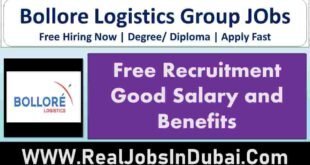 Bollore Logistics Group Dubai Jobs