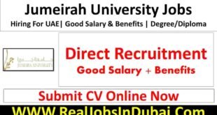 Jumeirah University Jobs