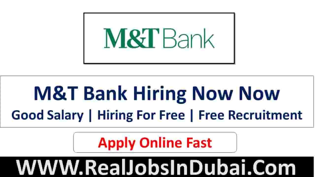 M AND T Bank Careers Jobs Opportunities Available Now 2024 RealJobs