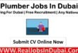 Plumber Jobs In Dubai