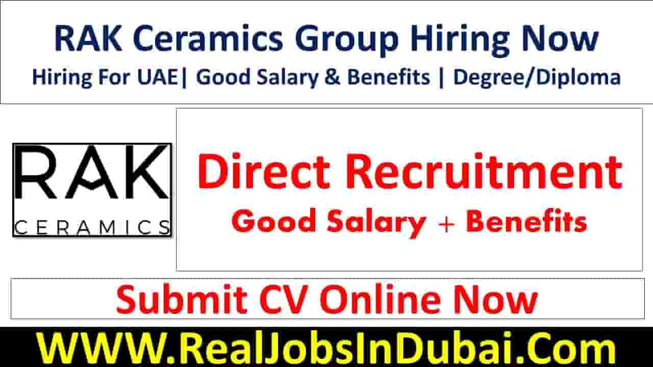 RAK Ceramics Careers Jobs Vacancies In UAE 2024 RealJobs