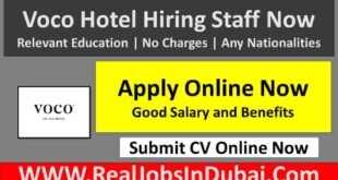 Voco Hotel Jobs In Dubai