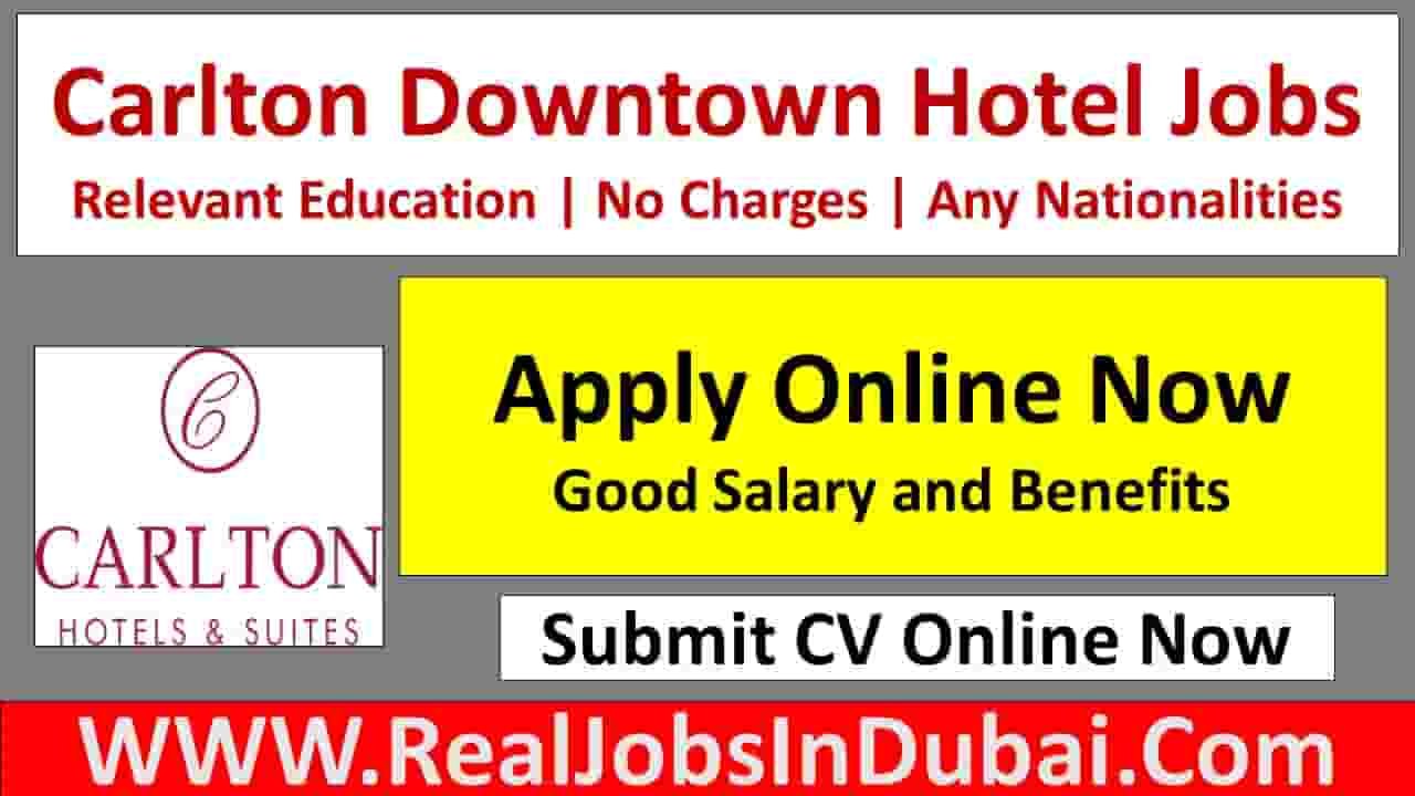 Carton Downtown Hotel Careers Dubai Jobs