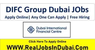 DIFC Group Jobs In Dubai