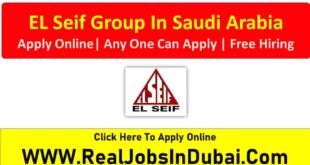 EL Seif Careers Saudi Jobs