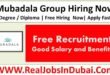 Mubadala Group Dubai Jobs