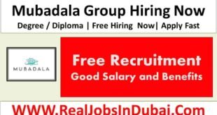 Mubadala Group Dubai Jobs