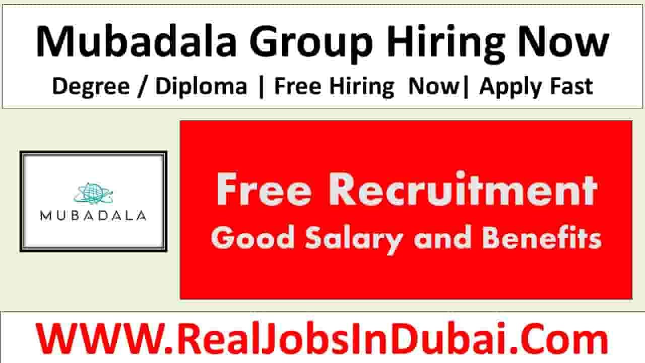 Mubadala Group Dubai Jobs