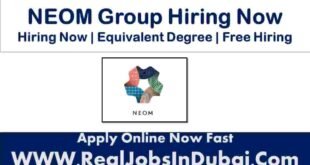 Neom Group Jobs In Saudi Arabia