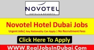 Novotel Hotel Jobs In Dubai