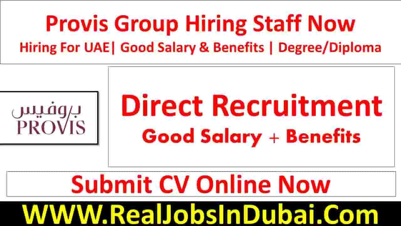Provis Careers Dubai Jobs