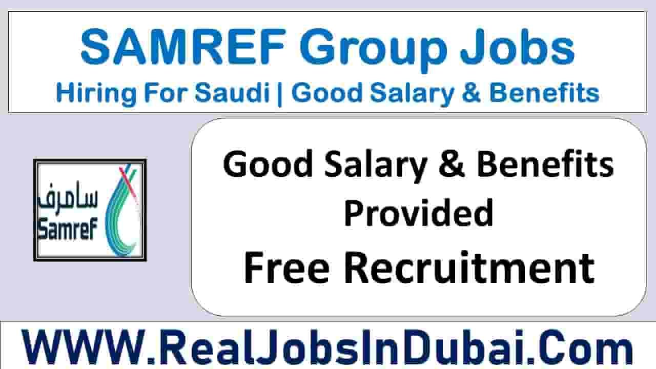 Samref Group Careers Jobs