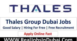 Thales Group Jobs In Dubai