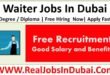 Waiter Jobs In UAE