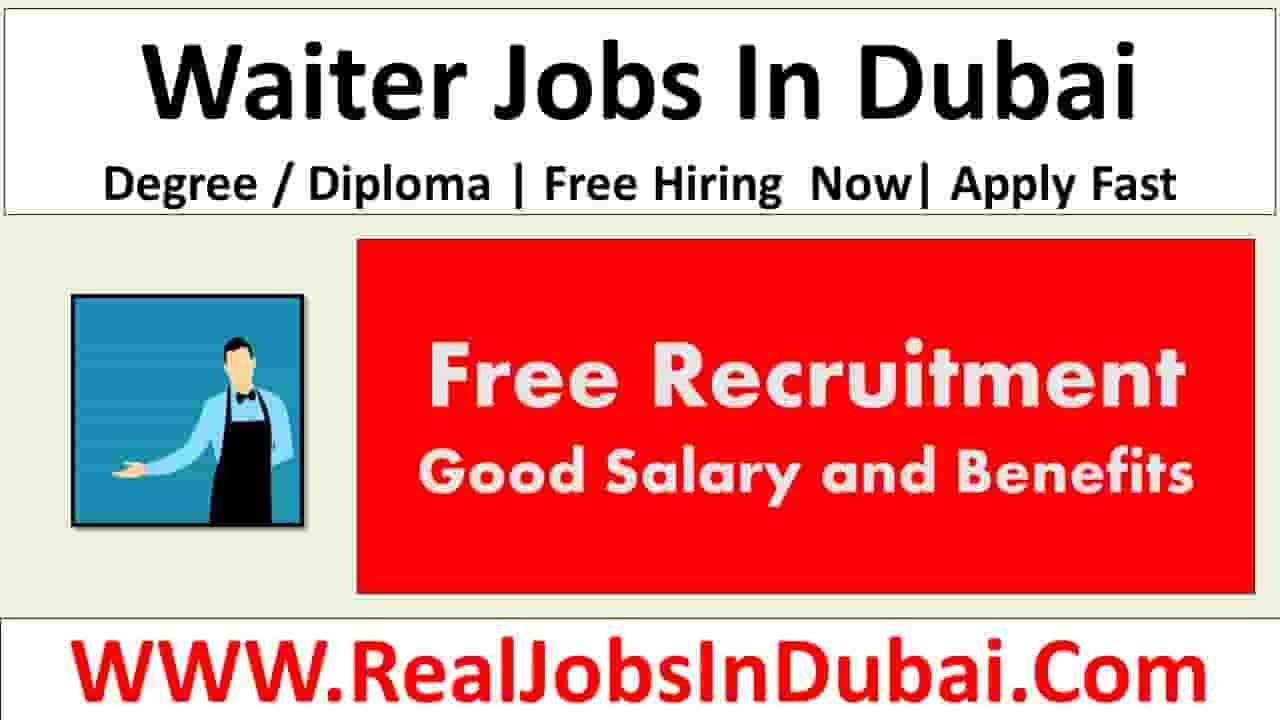 Waiter Jobs In UAE