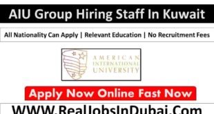 AIU Group Kuwait Jobs
