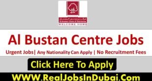 Al Bustan Centre Hotel Jobs