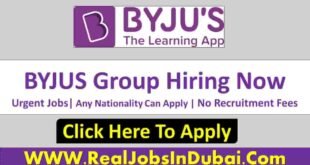 Byjus Careers UAE Jobs