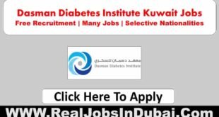 Dasman Diabetes Institute Kuwait Jobs