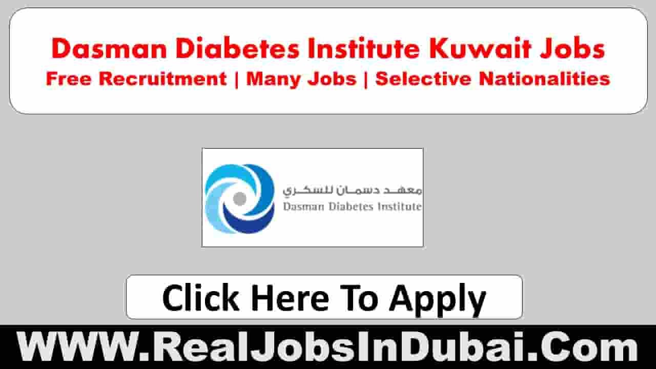 Dasman Diabetes Institute Kuwait Jobs