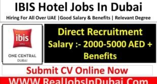 IBIS Hotel Jobs In Dubai