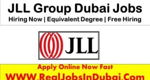 JLL Company Jobs In Dubai