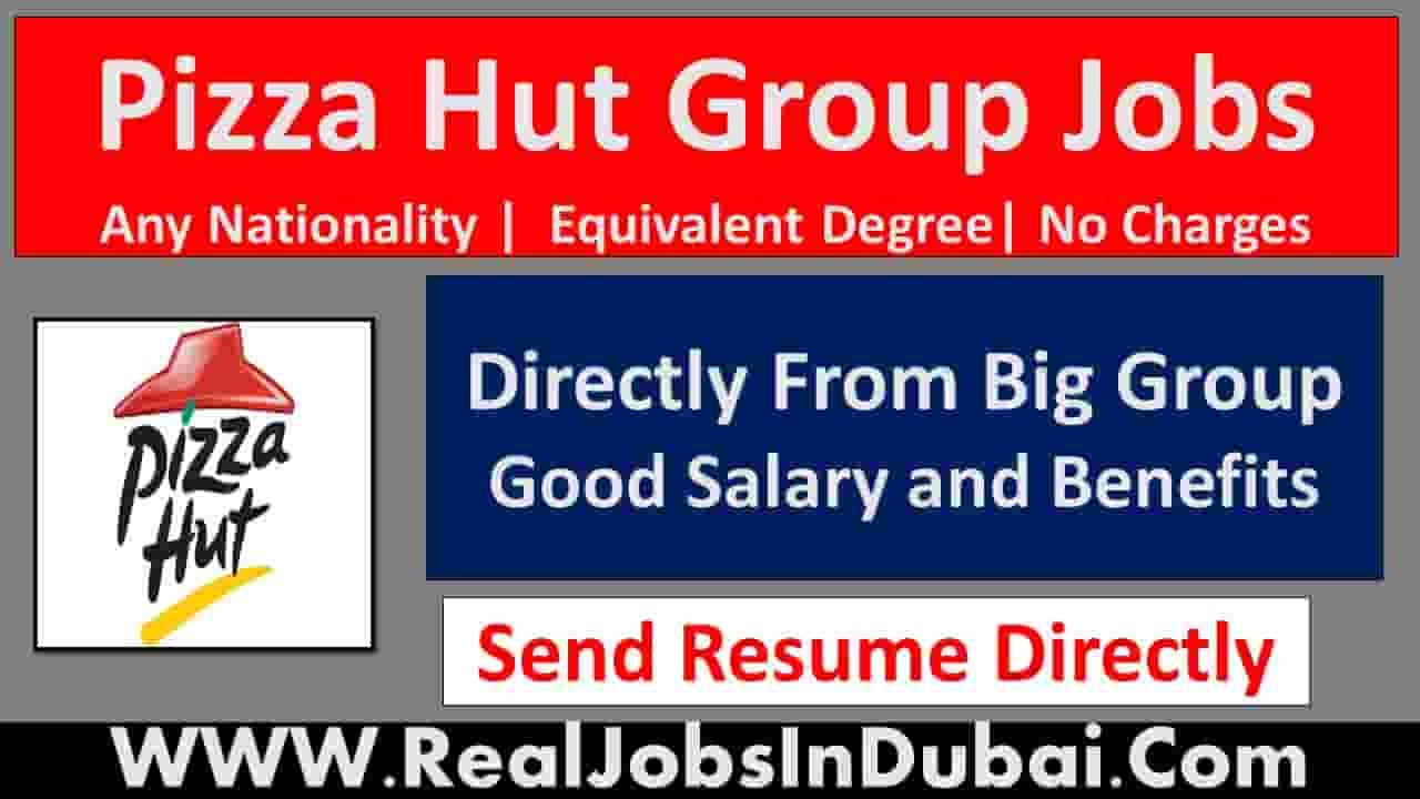 Pizza Hut Dubai Jobs