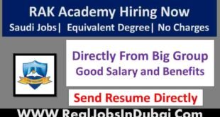 RAK Academy Jobs