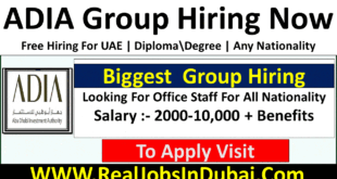ADIA Group Jobs In Dubai