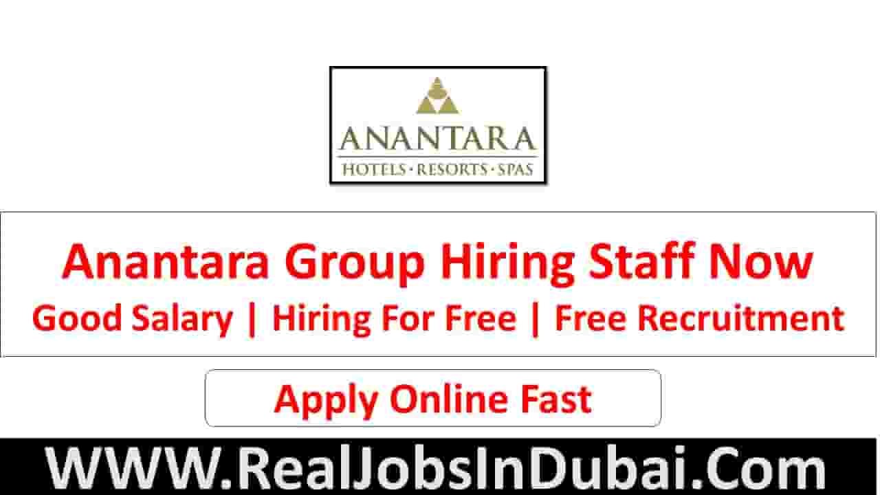 Anantara Hotel Careers Jobs
