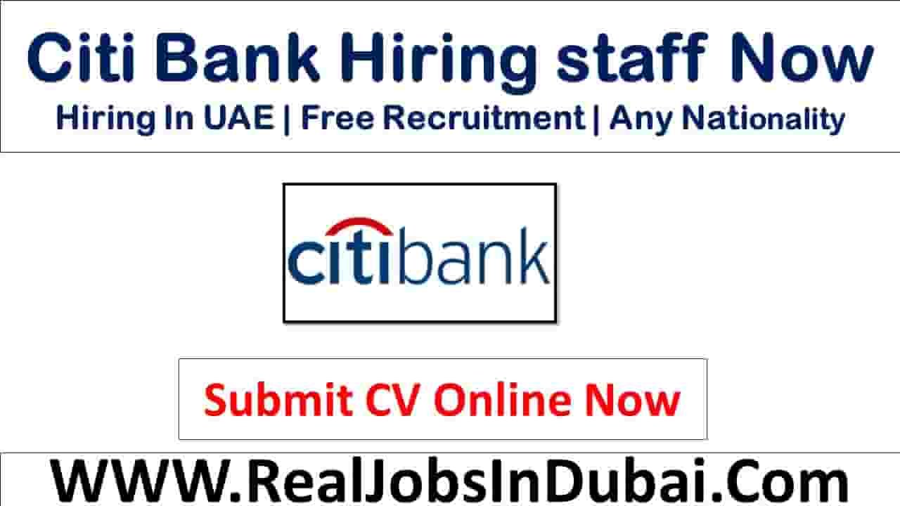 Citibank Jobs In Dubai