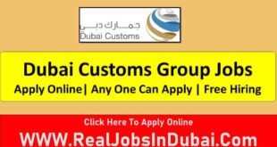 Dubai Customs Dubai Jobs
