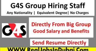 G4S Group Jobs In Dubai