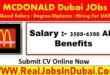 Mcdonald jobs in dubai