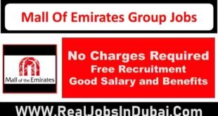 Mall Of Emirates Careers