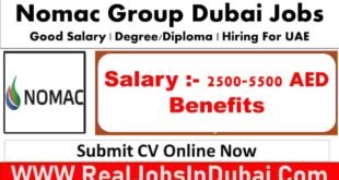 Nomac Group Dubai Jobs