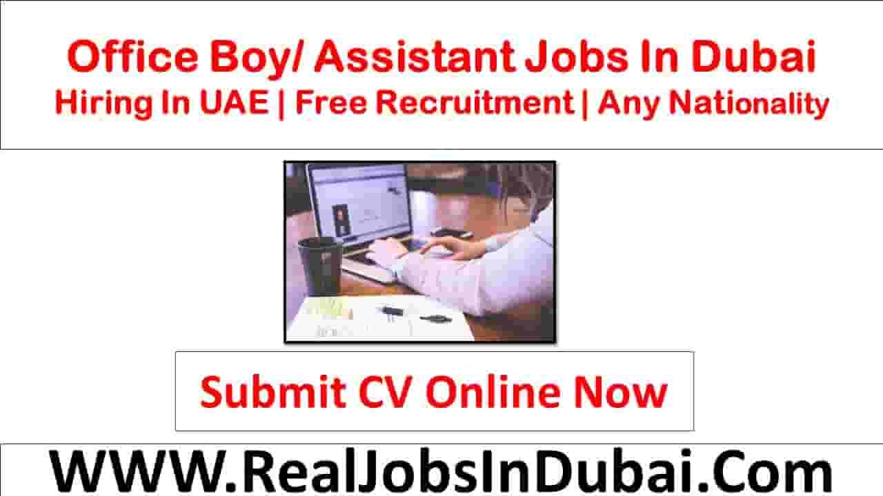 Office Boy Jobs In UAE