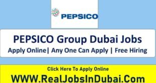 Pepsico Dubai Jobs