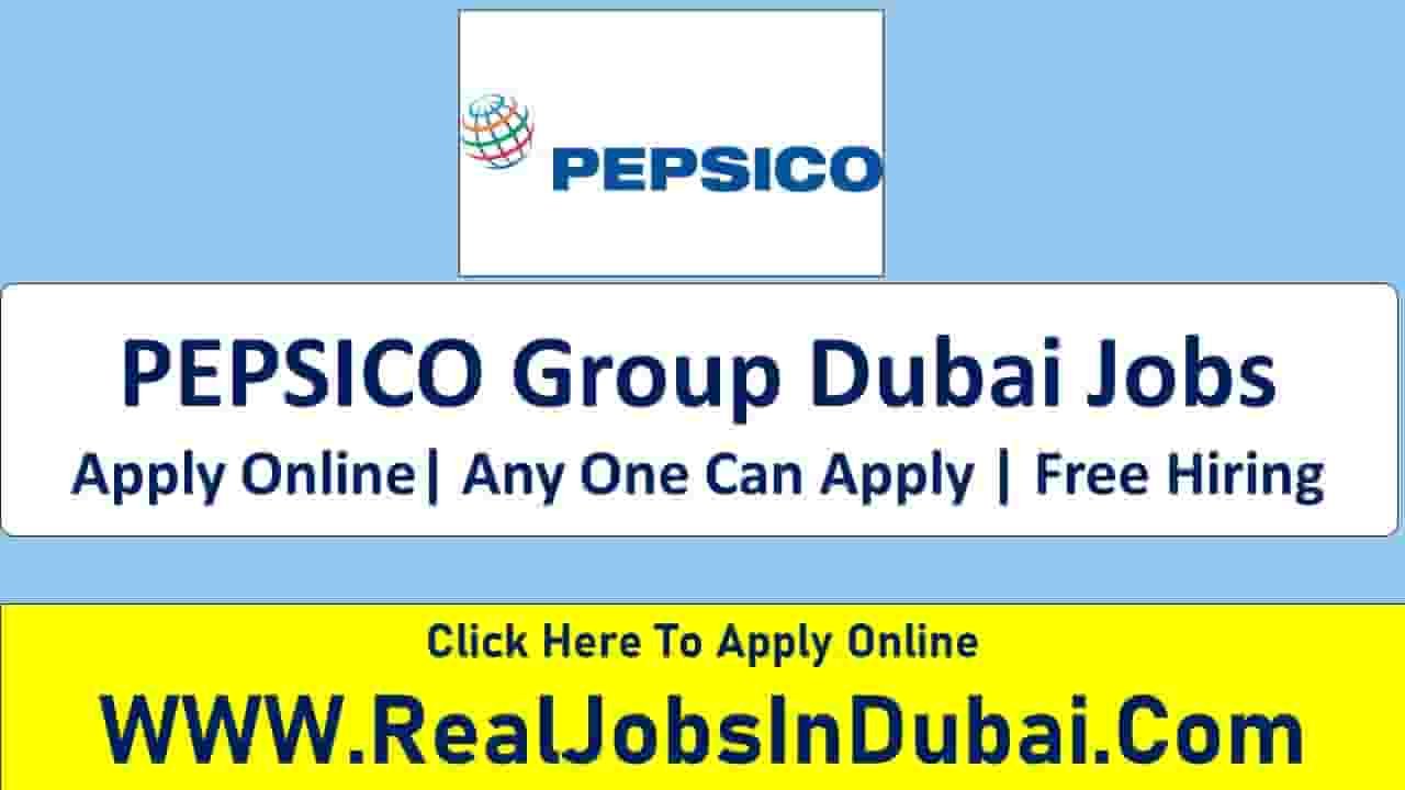 Pepsico Dubai Jobs
