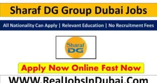 Sharaf DG Jobs