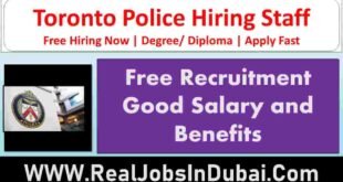 Toronto Police Canada Jobs